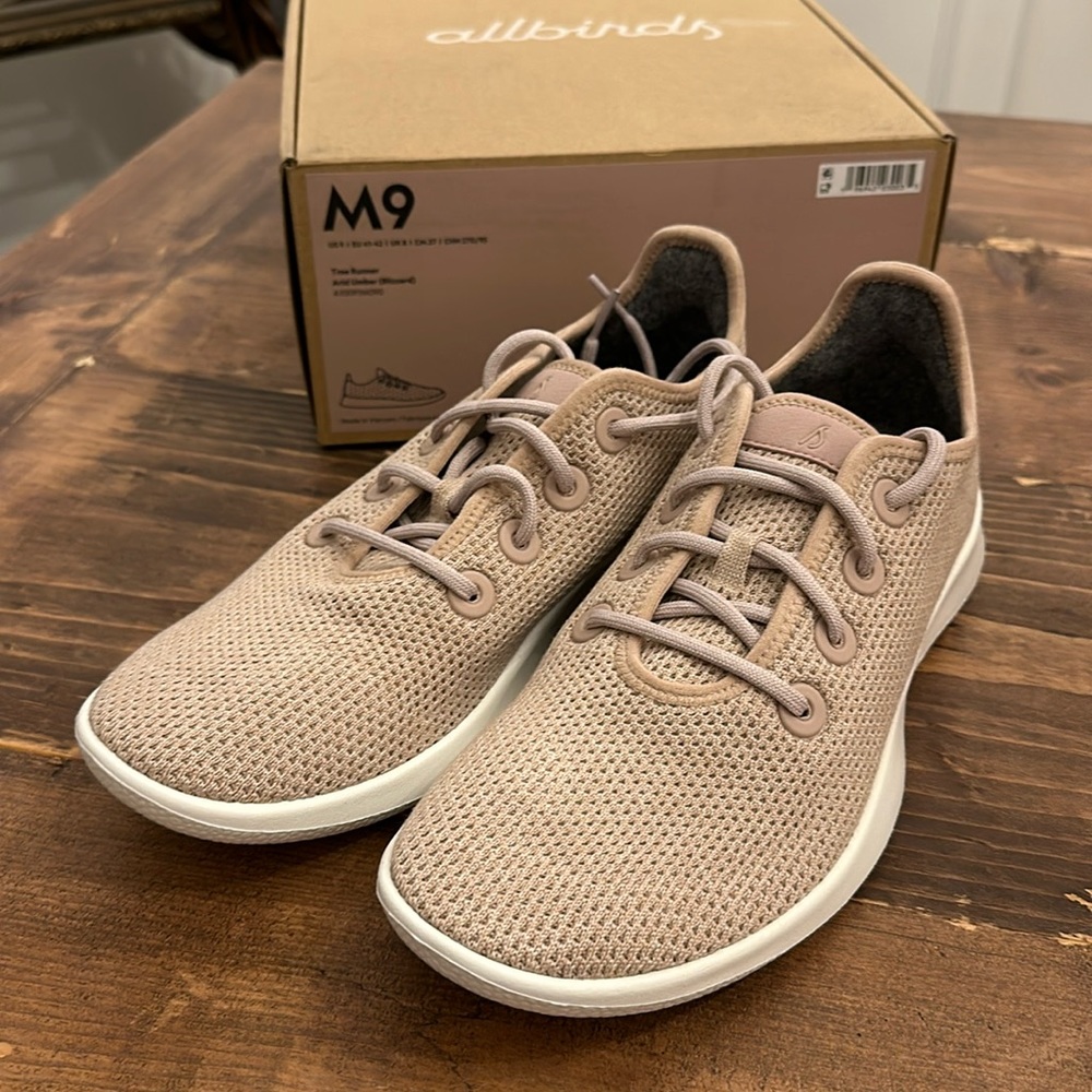 allbirds Tree Runner Arid Umber (Blizzard sole)